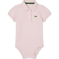 Lacoste Φορμάκι Κοντομάνικo για Κορίτσι Ροζ 35W0912-ADY