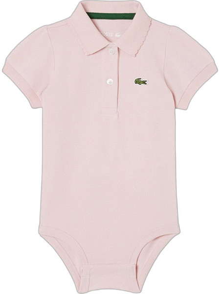 Lacoste Φορμάκι Κοντομάνικo για Κορίτσι Ροζ 35W0912-ADY