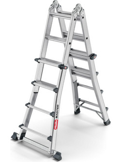 Hailo Master M100 Πολυμορφική Σκάλα Με 4x4 Σκαλοπάτια