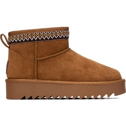 Refresh Γυναικεία Μποτάκια Suede Ταμπά 176017
