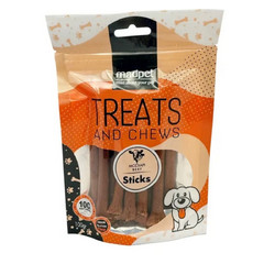 Madpet Treats & Chews Beef Sticks 100gr