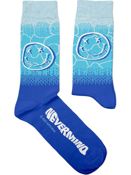 Sock Affairs Nirvana Nevermind Ανδρικές Κάλτσες Ψηλές με Σχέδια Πολύχρωμες 95-SS-NIRVANA-1991