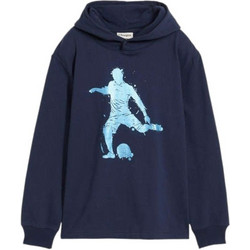 Bonprix Παιδικό Φούτερ με Κουκούλα Navy Μπλε 971546