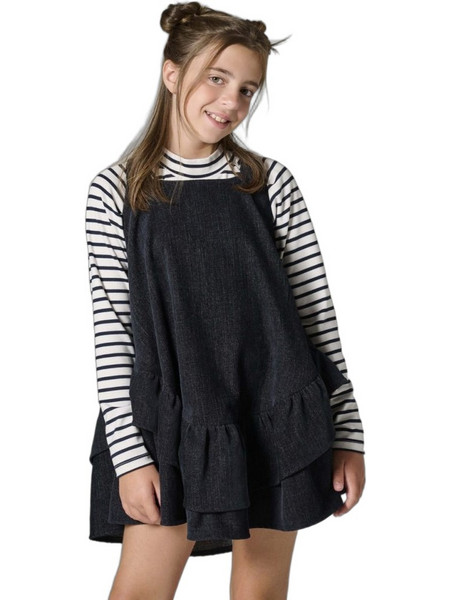 Melin Rose Παιδικό Φόρεμα Τζιν Navy Μπλε MRW27-1256