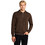 Funky Buddha Ανδρική Μπλούζα Polo Μακρυμάνικη Καφέ FBM014-051-09
