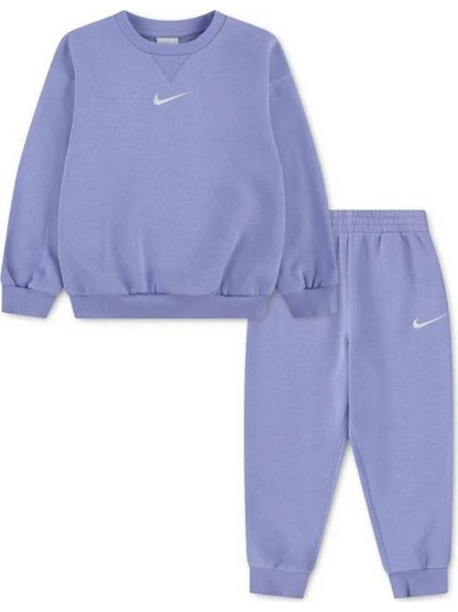 Nike Παιδικό Σετ Φόρμας Λιλά 86M188-P3F