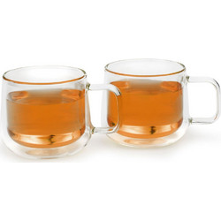 Bredemeijer Σετ Ποτήρια Καφέ Γυάλινα 290ml 2τμχ 165051