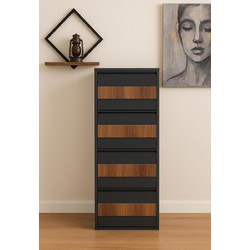 Stewe Home Παπουτσοθήκη Μεταλλική M50xΠ15xΥ137cm STE-051732-P51732