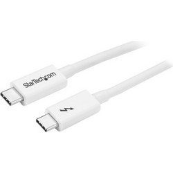 StarTech TBLT3MM1MW Thunderbolt 3 USB-C to USB-C 1m White