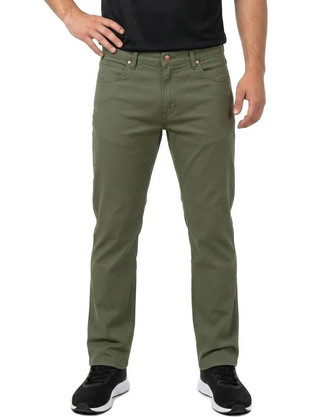 Wrangler Ανδρικό Τζιν Παντελόνι Κανονική Εφαρμογή Χακί 112378997