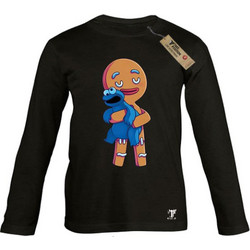 Takeposition My Love Παιδικό T-Shirt Μακρυμάνικο Μαύρο 814-1644