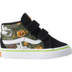 Vans Sk8 Παιδικά Sneakers Μποτάκια Μαύρα Χακί VN000Y0VCYL1