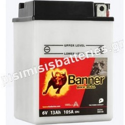 Banner Μπαταρία Μοτοσυκλέτας B38-6A 105A 13Ah