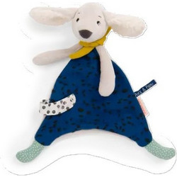 Moulin Roty Πανάκι Παρηγοριάς Σκυλάκι Navy Μπλε 684006