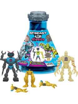 Giochi Preziosi Mr.Beast Lab Hybrids Hyper Fusion Σετ Φιγούρες Δράσης για 5+ Ετών 10cm
