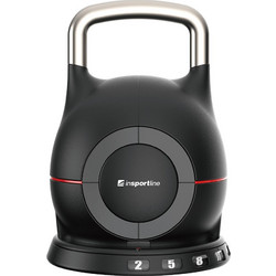 Insportline Xtrabell 32017 Ρυθμιζόμενο Kettlebell Πλαστικοποιημένο 20kg