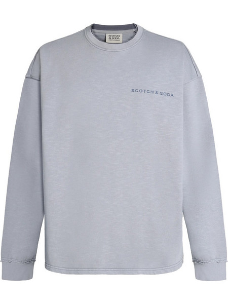 Scotch & Soda Ανδρικό Φούτερ Γκρι 184407-030