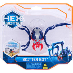 Spin Master Hex Bots Skitter Bot Silver Τηλεκατευθυνόμενο 20151897