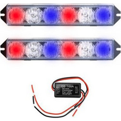 Φώτα Αστυνομίας Περιπολικού LED - 12V Φάρος Έκτακτης Ανάγκης Αυτοκινήτου - OEM