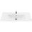 Tema Creavit Slim Ένθετος Νιπτήρας Μπάνιου Πορσελάνης 120.4x45x17.9cm Λευκός SU120