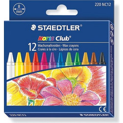 Staedtler Noris Club Κηρομπογιές Σετ 12τμχ