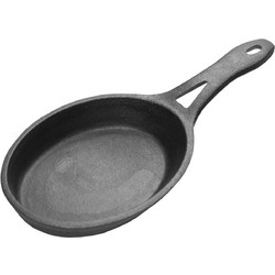 Σκεύος σερβιρίσματος μαντεμένιο οβάλ fajita 15x11 εκατ