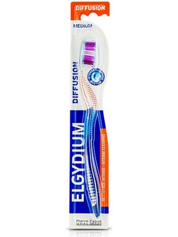 Elgydium Diffusion Medium Οδοντόβουρτσα Ροζ