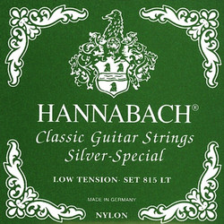 Hannabach 815 LT Silver Special Χορδή Κλασικής Κιθάρας A5 Nylon Light Tension
