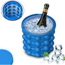 Παγοθήκη - σαμπανιέρα από σιλικόνη Ice Cube Maker Genie