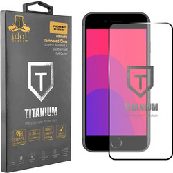 Idol 1991 Titanium Tempered Glass Black (iPhone 7 Plus / 8 Plus)