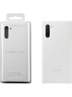 Samsung Leather Cover White (Galaxy Note 10)