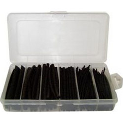 THERMO-0181 BLACK Σετ Κασετίνα Θερμοσυστελόμενα σε Μαύρο