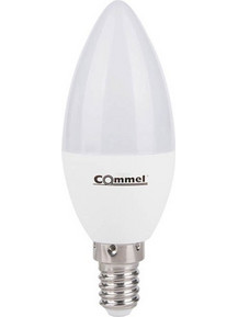 ΛΑΜΠΤΗΡΑΣ ΚΕΡΑΚΙ LED E14 8W 4000K (ΦΩΣ ΗΜΕΡΑΣ) 750Lm C37 305-213 COMMEL 3858890449730