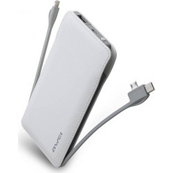 Awei P51K Power Bank 10000mAh White