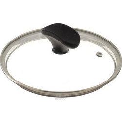TVS Καπάκι Στρογγυλό Γυάλινο 28cm