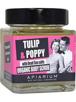 Apiarium Tulip & Poppy Scrub Σώματος 410gr