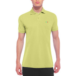 Bodymove Ανδρική Αθλητική Μπλούζα Polo Κίτρινη 672-Yellow