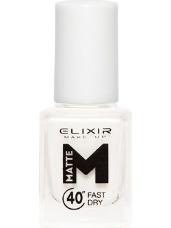 Elixir Fast Dry M01 Clear Matte Βερνίκι Νυχιών Μακράς Διαρκείας