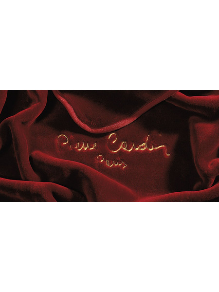 Κουβέρτα King Size 240X260 Βελουτέ Pierre Cardin Nancy 545 Granate 16