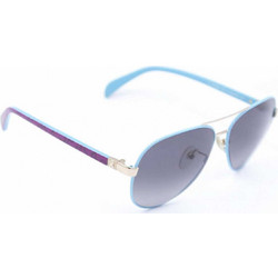 Tous STO329 0H33 Γυναικεία Γυαλιά Ηλίου Aviator Μεταλλικά Μπλε με Μαύρο Φακό