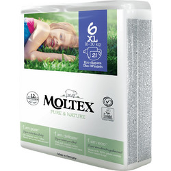 Moltex Pure & Nature Πάνες No6 16-30kg 21τμχ