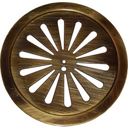 ΣΧΑΡΑ ΔΑΠΕΔΟΥ ΜΠΑΝΙΟΥ BRONZE ΑΝΟΞΕΙΔΩΤΗ ΣΤΡΟΓΓΥΛΗ Φ100 ΣΧΑΡΑΚΙ