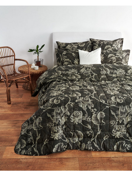SB Home Σετ Σεντόνια Υπέρδιπλα 240x270 Aida Ανθρακί