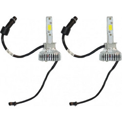 LED Εμπρόσθια φώτα αυτοκινήτου H1 6000K Ζευγάρι