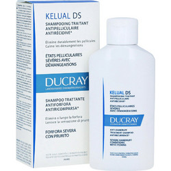 Ducray Kelual Ds Bottle Σαμπουάν κατά της Πιτυρίδας & της Σμηγματορροϊκής Δερματίτιδας για Λιπαρά Μαλλιά 100ml