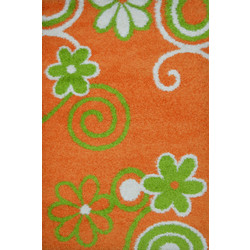 Sprintzio Jazzy Χαλί Ορθογώνιο Shaggy Γούνινο 160x230cm 5604 Orange - Green