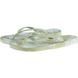 Γυναικεία σαγιονάρα flip-flop . Summer collection. ΠΡΑΣΙΝΟ