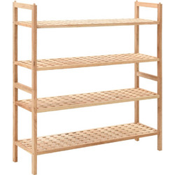 vidaXL Παπουτσοθήκη Ξύλινη Καρυδί Μ69xΠ26xΥ81cm 247103