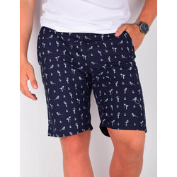Solid Ανδρική Βερμούδα Chino Navy Μπλε 6153205