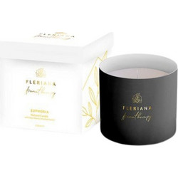 Fleriana Aromatherapy Euphoria Natural Candle Κερί για Αρωματοθεραπεία 235 ml